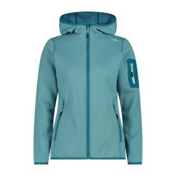 Bluza damska turystyczna CMP 3H19826. Niebieskie bluzy damskie CMP, l, bez wzorów, bez kaptura. Za 297.50 zł.