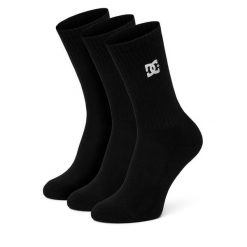 Skarpety długie DC Shoes. Czarne skarpety męskie DC Shoes, bez wzorów. Za 49.99 zł.