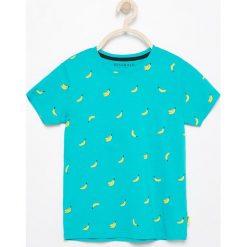 T-shirt z nadrukiem - Turkusowy. T-shirty dla chłopców Reserved, z nadrukiem. W wyprzedaży za 14.99 zł.