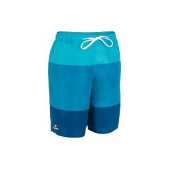 Spodenki SBS 100 Third JR. Niebieskie szorty dla chłopców OLAIAN. Za 34.99 zł.