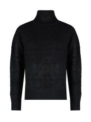 Silvian Heach Sweter | PGA22130LU | Kobieta | Czarny. Czarne swetry damskie Silvian Heach, m, bez wzorów, z dzianiny, bez kołnierzyka, moda ciążowa, bez ramiączek, bez kaptura. W wyprzedaży za 199.00 zł.