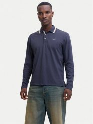 Jack & Jones Polo Blualves 12287520 Niebieski Regular Fit. Niebieskie koszulki polo męskie Jack & Jones, m, bez wzorów, z bawełny, bez ramiączek. Za 129.99 zł.