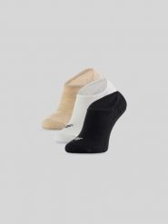 4F Skarpetki stopki (3-pack) damskie - multikolor 39-42. Skarpety damskie 4f, bez wzorów. Za 49.99 zł.