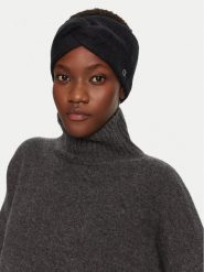 Calvin Klein Zestaw czapka i opaska K60K612622 Czarny. Czarne czapki i kapelusze damskie Calvin Klein, bez wzorów, z materiału. Za 369.99 zł.