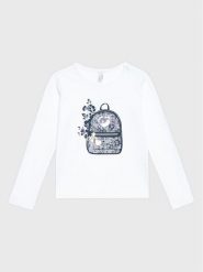 Birba Trybeyond Bluzka 999 54063 00 D Biały Regular Fit. Białe t-shirty i topy dla dziewczynek Birba Trybeyond, bez wzorów, z bawełny, bez ramiączek. Za 39.99 zł.