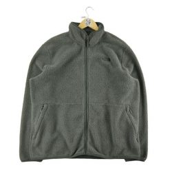 Second life - Męska szara kurtka polarowa TNF Sherpa - Jak nowy. Szare kurtki męskie The North Face, m, bez wzorów, z polaru, trekkingowe. Za 211.46 zł.