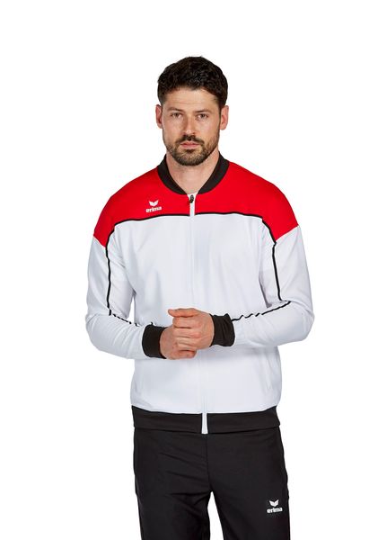 Kurtka z dresu Erima Change. Białe kurtki męskie Erima, xl, bez wzorów, z dresówki, z kapturem. Za 283.00 zł.