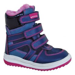 Protetika Buty Zimowe Za Kostkę Dziewczęce Ebony 25 Niebieski. Buty zimowe dziewczęce marki Protetika. W wyprzedaży za 166.00 zł.