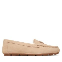 Mokasyny Guess. Brązowe mokasyny damskie Guess. Za 369.99 zł.