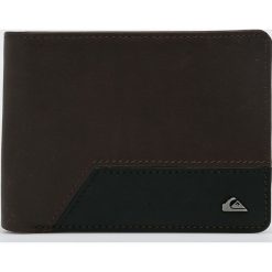 Quiksilver - Portfel skórzany. Brązowe portfele męskie Quiksilver, z materiału. W wyprzedaży za 179.90 zł.