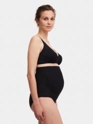 Chantelle Majtki ciążowe Pure Maternity C19P80 Czarny. Czarne figi damskie Chantelle, bez wzorów, z syntetyku. Za 119.99 zł.