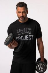 Męski T-shirt Iron Anvil fitness rękaw 1/2 szybkoschnący do roz. 7XL. Czarne t-shirty męskie JAY-PI, m, bez wzorów, z bawełny, bez kołnierzyka. Za 139.99 zł.