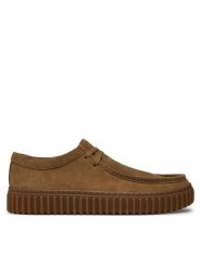 Clarks Mokasyny Torhill Lo 26173471 Brązowy. Brązowe mokasyny męskie Clarks, ze skóry. Za 369.99 zł.