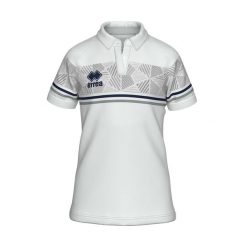 Koszulka polo dla dziewczynki Errea darya. Białe t-shirty i topy dla dziewczynek ERREA, bez wzorów, z bawełny, bez ramiączek. Za 113.50 zł.