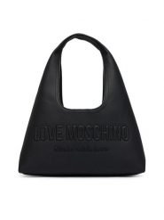 LOVE MOSCHINO Torebka JC4047PP0OLE0000 Czarny. Czarne torebki do ręki damskie Love Moschino, bez wzorów, ze skóry, bez dodatków. Za 919.99 zł.