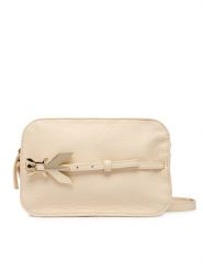 Patrizia Pepe Torebka 8B0328/L162-W405 Écru. Listonoszki damskie Patrizia Pepe, bez wzorów, ze skóry, bez dodatków. Za 1,309.00 zł.