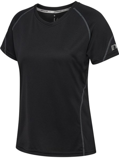 Koszulka damska Newline base coolskin. Czarne t-shirty damskie Newline, s, bez wzorów, z materiału, klasyczne, bez kołnierzyka. Za 153.95 zł.