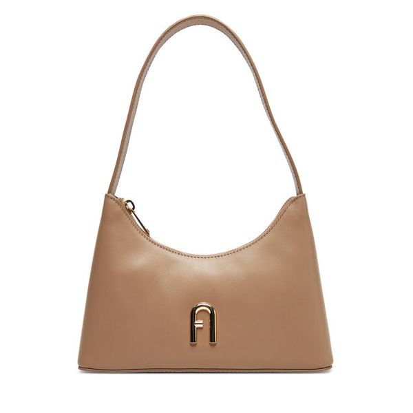 Torebka Furla. Brązowe torebki do ręki damskie Furla, bez wzorów, klasyczne, bez dodatków. Za 1,019.00 zł.