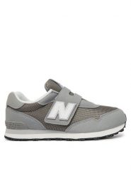 New Balance Sneakersy PV515GRY Szary. Szare buty sportowe chłopięce New Balance, bez wzorów, ze skóry, bez zapięcia. Za 199.99 zł.