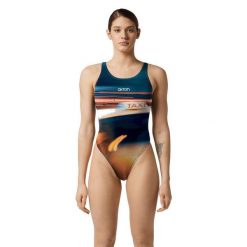 Strój Kąpielowy Akron Fumy – Rozmiar 30. Niebieskie kostiumy jednoczęściowe damskie AKRON, l, bez wzorów, z materiału, klasyczne, na fitness i siłownię. Za 133.87 zł.