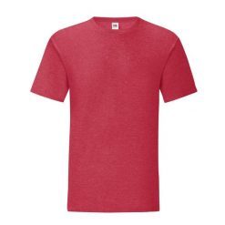 Męska Koszulka Iconic 150. Czerwone koszulki sportowe męskie Fruit of the Loom, m, bez wzorów, bez kołnierzyka, bez ramiączek, trekkingowe. Za 28.99 zł.