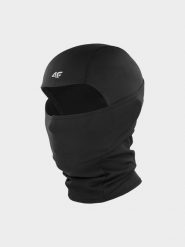 4F Kominiarka narciarska uniseks - czarna S/M. Czarne czapki i kapelusze damskie 4f, na zimę, bez wzorów, z elastanu, sportowe. Za 69.99 zł.