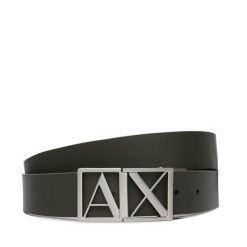 Pasek Armani Exchange. Czarne paski damskie Armani Exchange, bez wzorów. Za 289.99 zł.