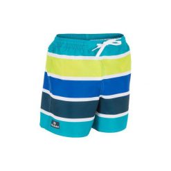 Spodenki surfing krótkie BBS 100 Stripes dla dzieci. Szorty dla chłopców marki OLAIAN. W wyprzedaży za 19.99 zł.