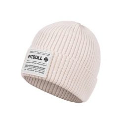 Czapka męska Pitbull zimowa Pitbull Dock. Białe czapki i kapelusze męskie PITBULL, na jesień, bez wzorów. Za 59.99 zł.