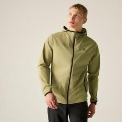 Męska kurtka typu softshell Endurance wodoodporna. Brązowe kurtki sportowe męskie Dare 2b, m, bez wzorów, z materiału, trekkingowe. Za 429.99 zł.