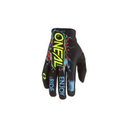 Rękawiczki rowerowe mtb dziecięce O'neal Matrix Villain. Czarne rękawiczki dziecięce O'NEAL, bez wzorów. Za 99.00 zł.