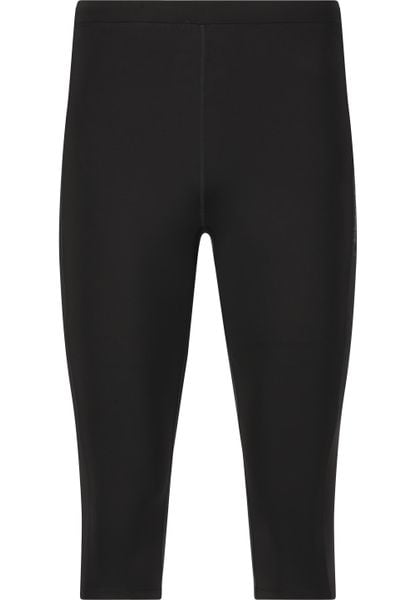 Legginsy Endurance Strong 3/4. Czarne legginsy sportowe męskie Endurance, m, bez wzorów, z materiału, do biegania. Za 143.50 zł.