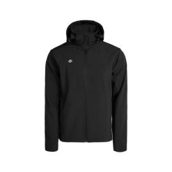 Kurtka męska typu softshell CASTER M z membraną AWPS, termiczna i wiatroszczelna. Czarne kurtki sportowe męskie IZAS, m, bez wzorów, z softshellu, trekkingowe. Za 326.04 zł.