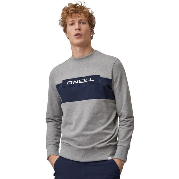 Bluza męskie O'Neill Club Crew. Szare bluzy męskie O'Neill, m, bez wzorów, z bawełny, bez kaptura. Za 290.00 zł.