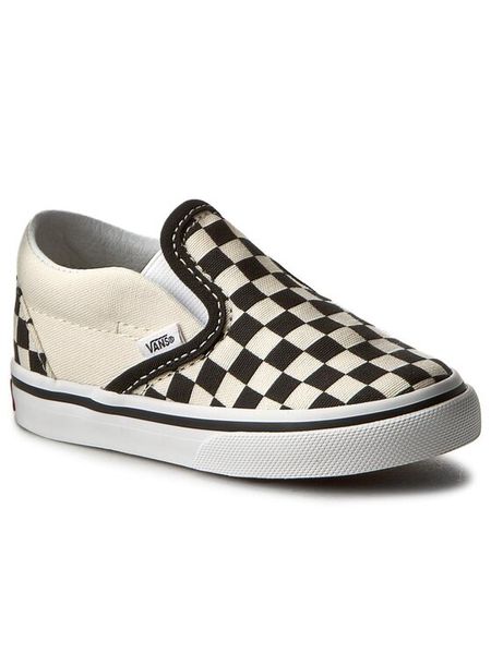 Vans Tenisówki Classic Slip-On VN000EX8BWW Kolorowy. Buty sportowe dziewczęce Vans, bez wzorów, z materiału, bez zapięcia, tenisowe. Za 199.99 zł.