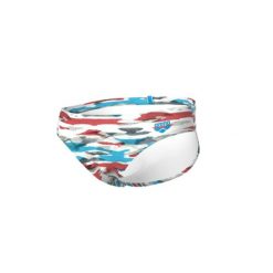 Kąpielówki męskie slipy kąpielowe sportowe na basen Arena Allover. Białe kąpielówki męskie Arena, m, bez wzorów, do pływania. Za 59.99 zł.