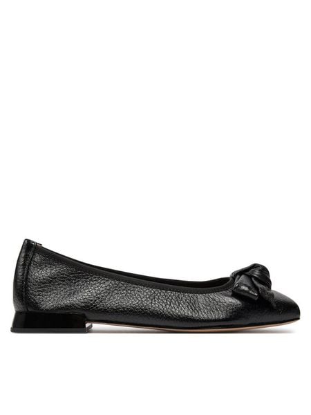 Caprice Baleriny 9-22105-42 Czarny. Czarne baleriny damskie Caprice, bez wzorów, ze skóry, bez obcasa. Za 259.99 zł.