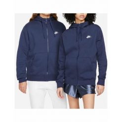 BLUZA męska NIKE z kapturem BV2645-410 dresowa granatowa na zamek bawełna M. Niebieskie bluzy męskie Nike, m, bez wzorów, z bawełny, z kapturem. Za 319.00 zł.