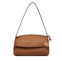 Torebka MICHAEL Michael Kors. Brązowe torebki do ręki damskie MICHAEL Michael Kors, bez wzorów, klasyczne, bez dodatków. Za 879.99 zł.