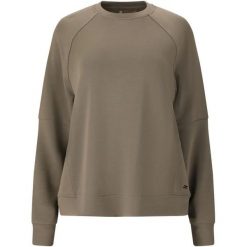 Bluza damska Athlecia Jacey. Brązowe bluzy sportowe damskie Athlecia, bez wzorów, bez kaptura. Za 267.00 zł.