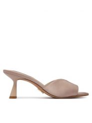 Steve Madden Klapki Ivie 11005141 Beżowy. Brązowe klapki damskie Steve Madden, bez wzorów, z materiału, bez obcasa. Za 469.99 zł.