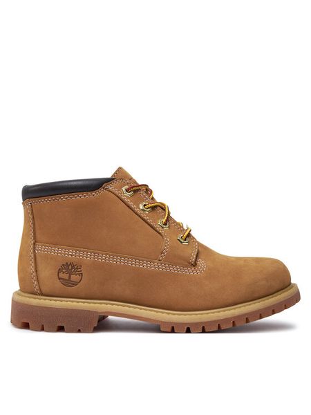Timberland Trapery TB1233997131 Brązowy. Brązowe śniegowce i trapery damskie Timberland, z nubiku. Za 649.99 zł.