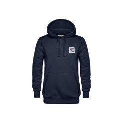 Bluza męska LUMBERJACK HOODIE SWEATSHIRT BOX LOGO. Niebieskie bluzy męskie Lumberjack, m, bez wzorów, bez kaptura. Za 229.99 zł.