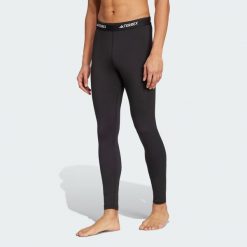 Legginsy Multi Synthetic Base Layer. Czarne legginsy damskie Adidas, uniwersalny, bez wzorów, trekkingowe, climacool (adidas). Za 219.00 zł.