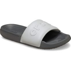 Klapki Dla Dorosłych Crocs All Day Slide. Niebieskie klapki męskie Crocs, z materiału. Za 139.99 zł.