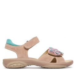 Sandały Primigi. Czerwone sandały dziewczęce Primigi, bez zapięcia. Za 279.99 zł.