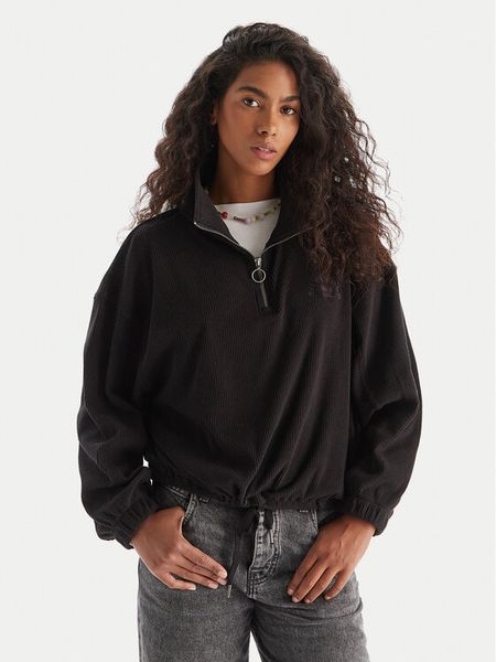 Billabong Bluza EBJKT00115 Czarny Regular Fit. Czarne bluzy damskie Billabong, l, bez wzorów, z syntetyku, bez kaptura. Za 202.99 zł.