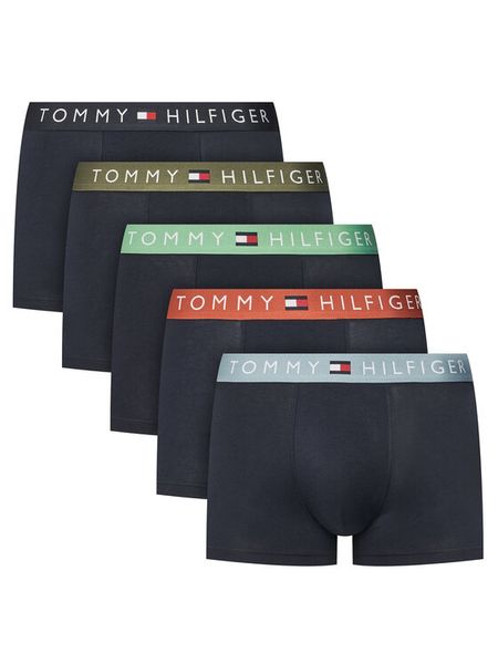 Tommy Hilfiger Komplet bokserek UM0UM03494 Czarny. Czarne bokserki męskie Tommy Hilfiger, m, bez wzorów, z bawełny. Za 229.99 zł.