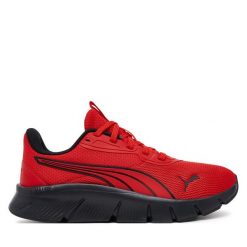 Sneakersy Puma. Czerwone trampki i tenisówki chłopięce Puma, bez wzorów, bez zapięcia. Za 129.99 zł.