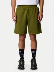 The North Face Szorty sportowe Easy NF0A8C2S Zielony Regular Fit. Zielone krótkie spodenki sportowe męskie The North Face, m, bez wzorów, z syntetyku. Za 119.99 zł.